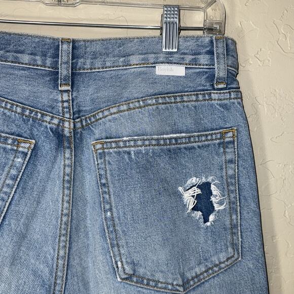 Boyish Billy easy rider high rise button fly distressed relaxed jeans - Picture 12 of 12